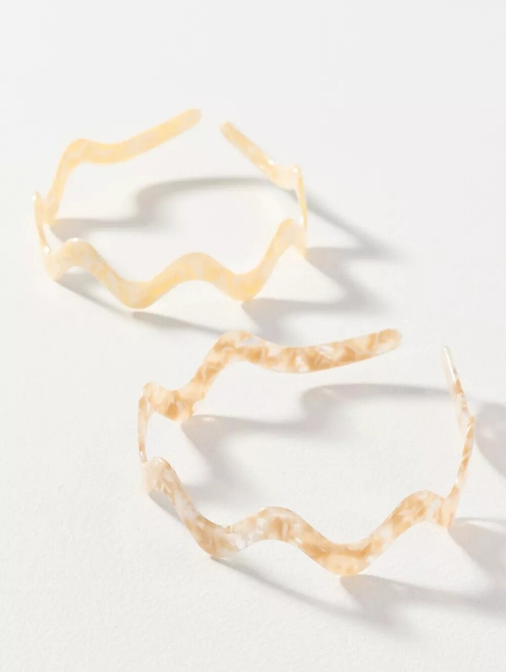 Zigzag Resin Headbands, Set of 2 By Anthropologie